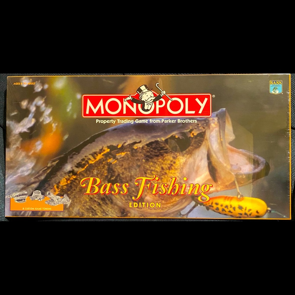 New Bass Fishing Monopoly Game